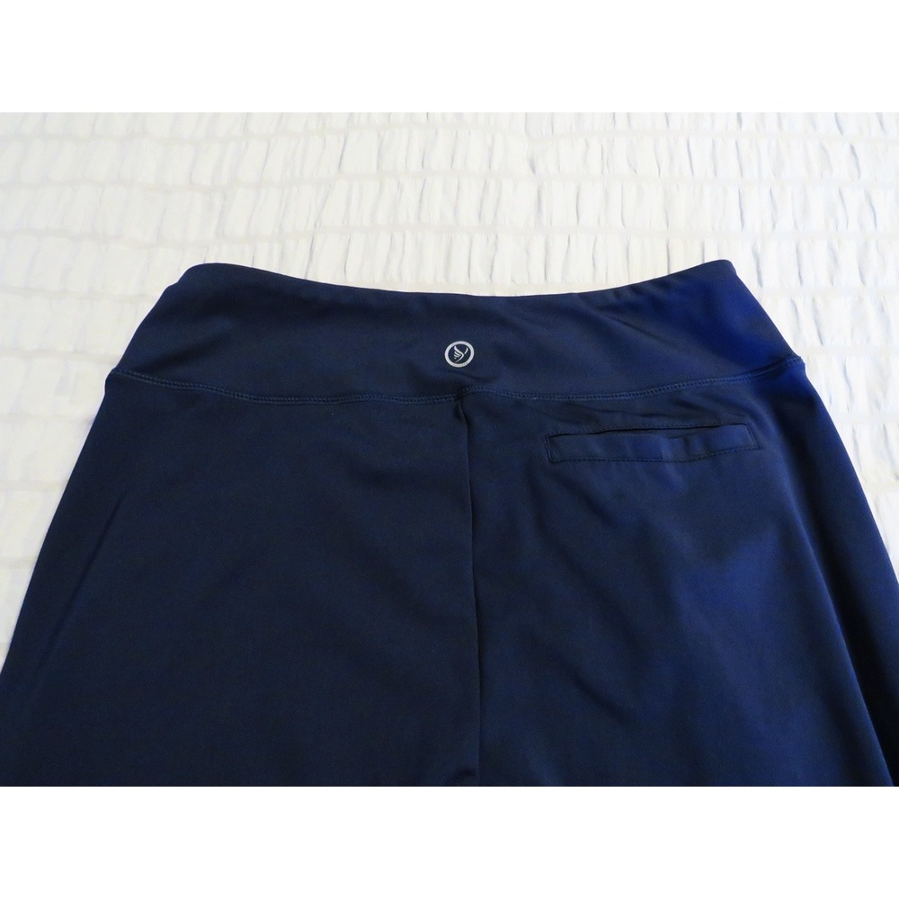 DaYoung Bootcut Yoga Pants with Tummy Control Workout Large Navy Blue - Picture 6 of 11